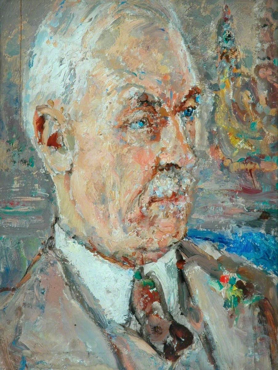 Ethel Walker - Ritratto del Professor Frederick Brown, Musei e gallerie di Bradford